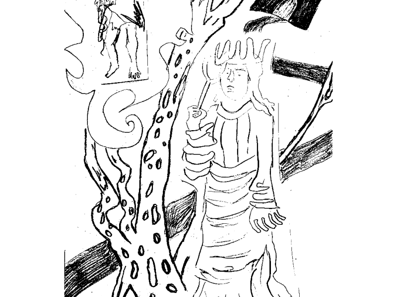 wishbone + twine&nbsp;(drawing)