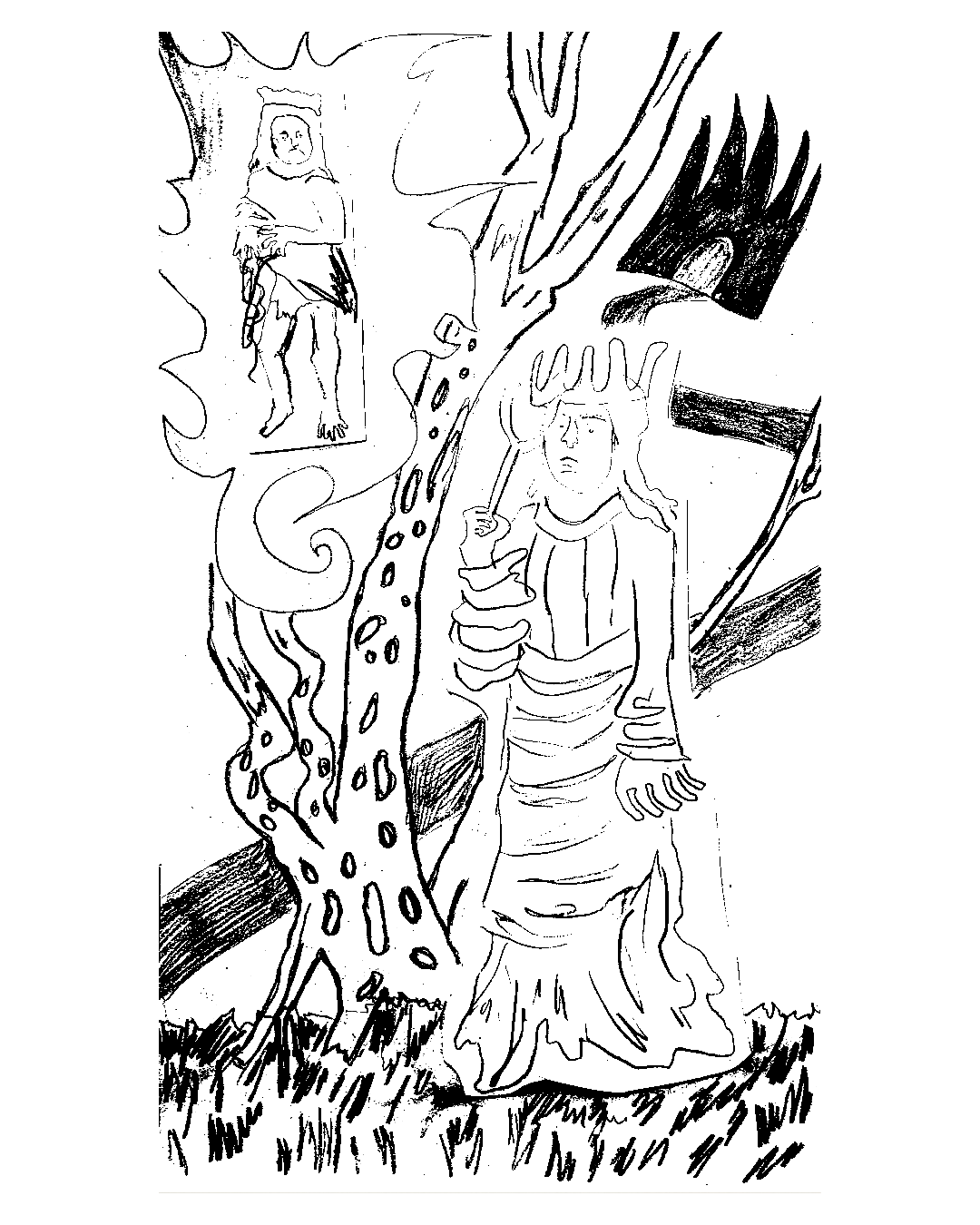 wishbone + twine&nbsp;(drawing)